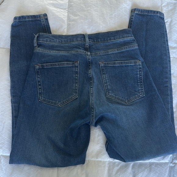 Everlane Denim - Ankle Mid Rise Skinny Women's Jeans Size 26 Ankle - Picture 3 of 5